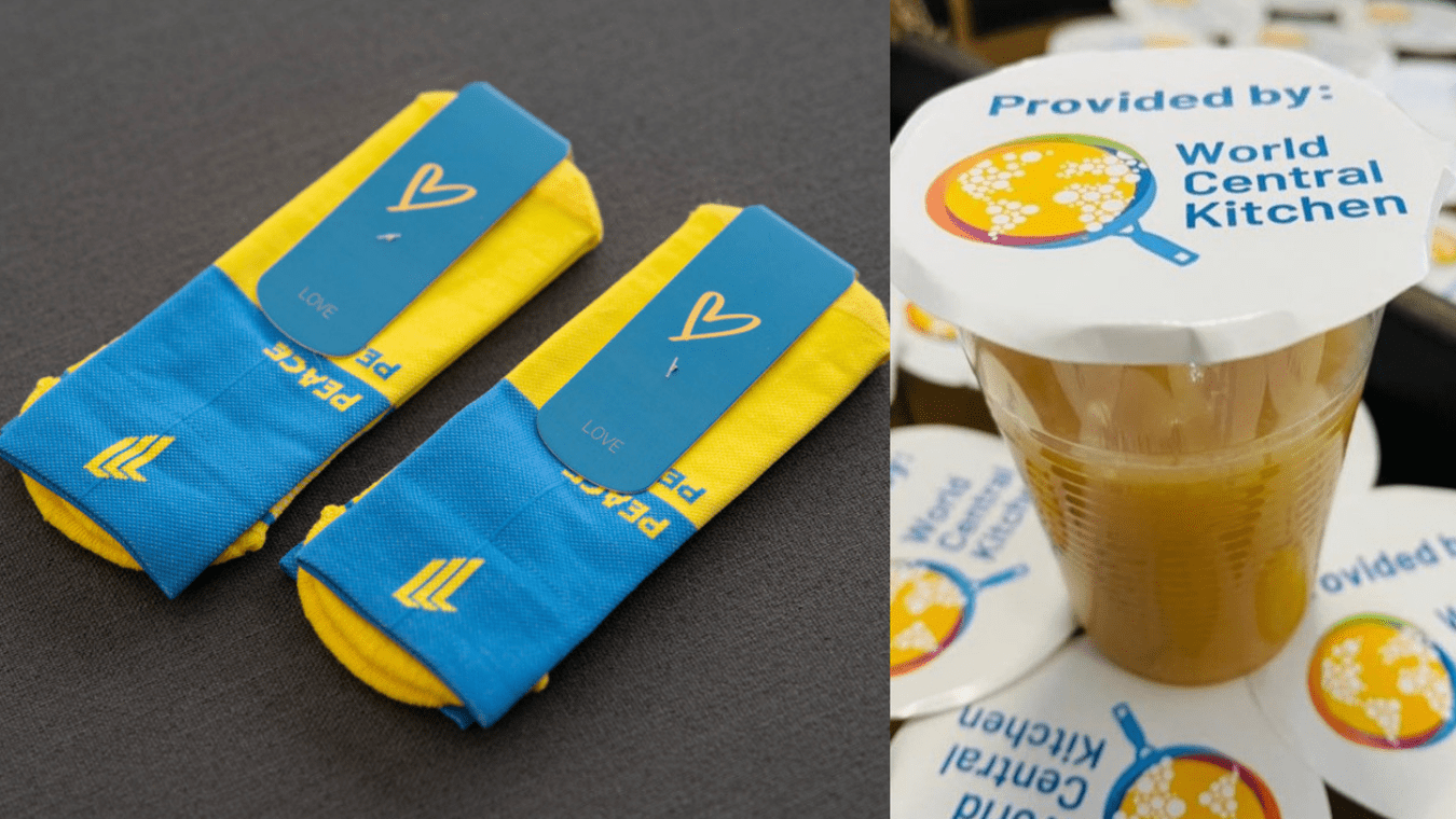 Peace Ukraine, el calcetín solidario de Sporcks para ayudar al pueblo de Ucrania